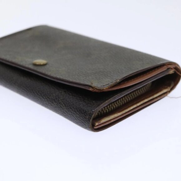 LOUIS VUITTON Monogram Porte Monnaie Billets Tresor Wallet M61730 LV Auth 52273 - Picture 8 of 15